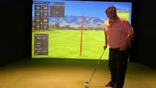 Simulator Golf Range Session with the Hawk Ridge Golf Crew