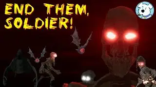 END THEM SOLDIER: Roguelike Skeleton Shooter!!