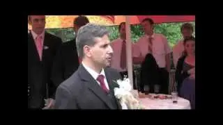 Starejší  MILOŠ, odobierka snúbencov od svadobných rodičov