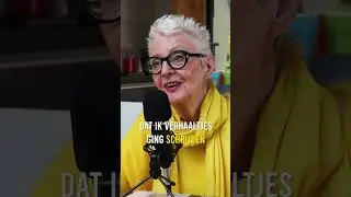 Carry Slee schreef als klein meisje al voor haar knuffels 🥰Hele gesprek vind je op @PodBast