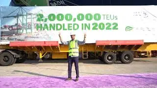 Saudi Global Ports has surpassed the handling of 2 million TEUs in a single year in 2022