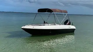 Lancha RS 160 Black e White (16 pés para 6 pessoas) 0km com o melhor preço do Brasil