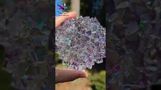 Amethyst-Inspired Crystal Resin Pour #resin #crystal #tutorials