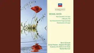 M. Haydn: Duo Concertante for viola & organ: 1. Allegro moderato
