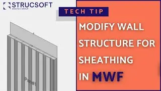 Modify Wall Structure for Sheathing