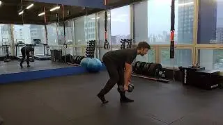 Stiff unilateral com apoio