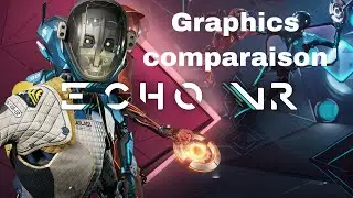 Graphics comparison Quest and PC ECHO VR