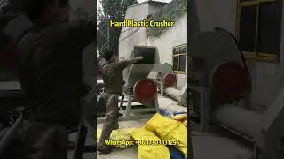 Hard Plastic Crusher: Shredding Rigid Plastics in Seconds!