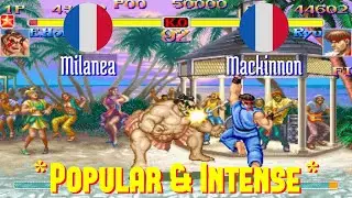 FT5 @ssf2xjr1: Milanea (FR) vs Mackinnon (FR) [Super SF II X ssf2x ssf2 Fightcade] May 11