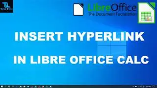 INSERT HYPERLINK in Libre Office Calc