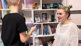 Играю с мамой в з￼агубинки
