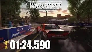 Wreckfest Weekly Challenge - Getaway Chase - Time Attack
