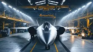 Inside the Secret B-2 Spirit Factory: The $2 Billion Stealth Bomber (Factory Process)