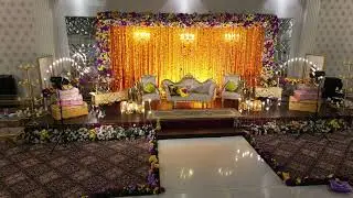New stage decore 2025 |pakistani weeding |klyami production nakrali drone view