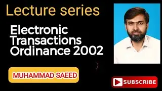 ELECTRONIC TRANSACTIONS ORDINANCE 2002