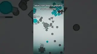 How non diep.io players see a booster VS how diep.io players see a booster 🤔