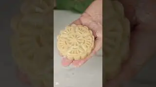 Easy Shortbread cookies using Mooncake Moulds