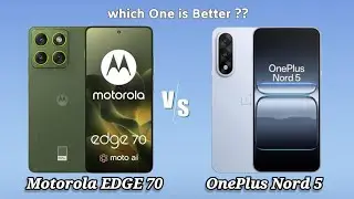 Motorola Edge 70 Vs OnePlus Nord 5 Full Comparison video Price Review Spec's RAM Camera Mueen Tech 