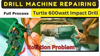 Drill machine rotation problem|Reverse and Forward Drill Connection | #DrillMachineRepair #diyrepair