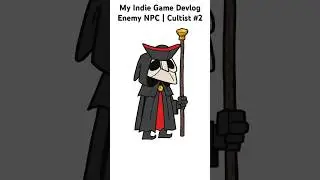 My Hand-Drawn Indie Platformer Devlog | Enemy NPC | Cultist 2 #indiegame #devlog