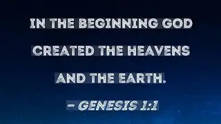 #Genesis 1. Reading the bible in a year. #thebibleinayear #christian # discipleship