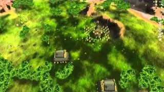 tribal trouble 3v3 with hard AIs (un-edited)