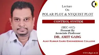 POLAR PLOT & NYQUIST PLOT | CONTROL SYSTEM | LECTURE 05 BY DR. AMIT GARG | AKGEC