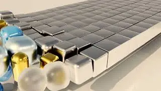 MoGraph Animation using Maxon Cinema 4D 2023 software