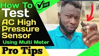 How To Test Ac Pressure Switch Using Multi Meter | Ac Presure Switch Test