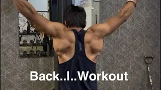 Back Workout #ytvlog..#bk#fit#ness 