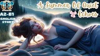 Learn English with This Beautiful Summer Story 🌞🌿 (A2–B1) | English Ears 📖