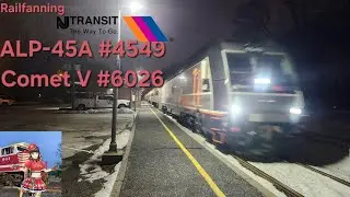 NJT 1085 with ALP 45A #4549 & Comet V #6026 at Little Falls