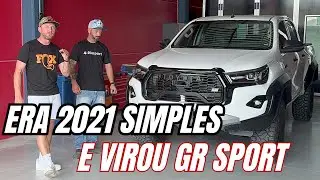 KIT HILUX GR SPORT MUDANDO TUDO
