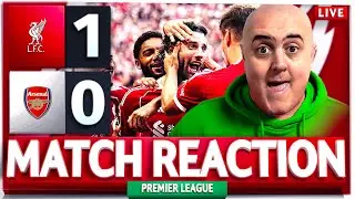 LIVERPOOL 1-0 ARSENAL! SZOBOSZLAI SCREAMER WINS IT! Craig's LIVE Match Reaction