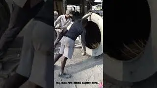 Rcc home pipe 900mm short video..Bagmati Nepal