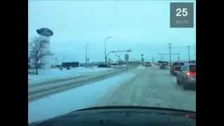 Grande Prairie Bad Drivers Turning left out of the centre lane