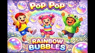 Pop Pop Rainbow Bubbles &ndash; Fun Kids Dance Song for Toddlers & Preschoolers