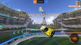 rocket league's first double ass to tip dribble