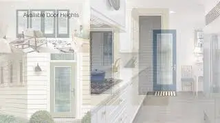 ThermaTru Optional Flush Glazed Internal Blinds offered at Sane Windows and Doors.