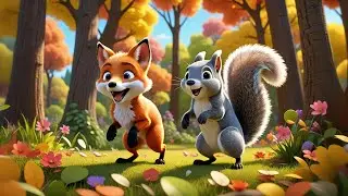 Fifi Fox Runs in Circles | Animal Rhyme for Kids | Fun Movement Song and Nursery Rhyme