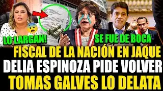 LO DELATARON! Fiscal de la nación blinda a José Jerí mientras Delia Espinoza pide volver