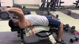 Lying Overhead Barbell Tricep Extension | Bigger & Stronger Arms Workout