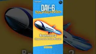 DAY-6 BrahMos 2 &ndash; The Fastest Missile Ever Built! | #shorts #missile #india @aurtalks