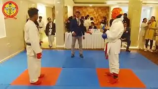 Karate Championships Rishav kumar proformance