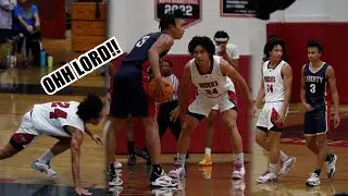 Unknown guard goes at 5 STAR JARED MCCAIN!! Liberty(LA) vs Cenntenial!!!