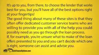Florida Bad Credit Car Loan
