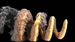 【FumeFX/3ds Max】Vortex Of Explosive Flame V2