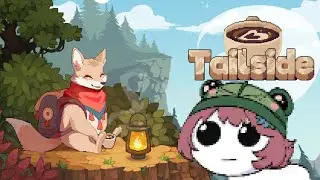 cute lil fox caf&eacute; game.... playing the demo!!! webfishing after「TAILSIDE / WEBFISHING」