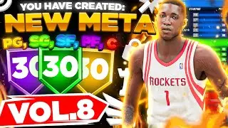 *NEW META* FLOOR SPACING SLASHER w/CONTACT DUNKS BUILD ON NBA 2K21! BEST ISO GUARD! VOL. 8