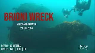 2024-06-21 - Brioni Wreck, Vis Island, Croatia